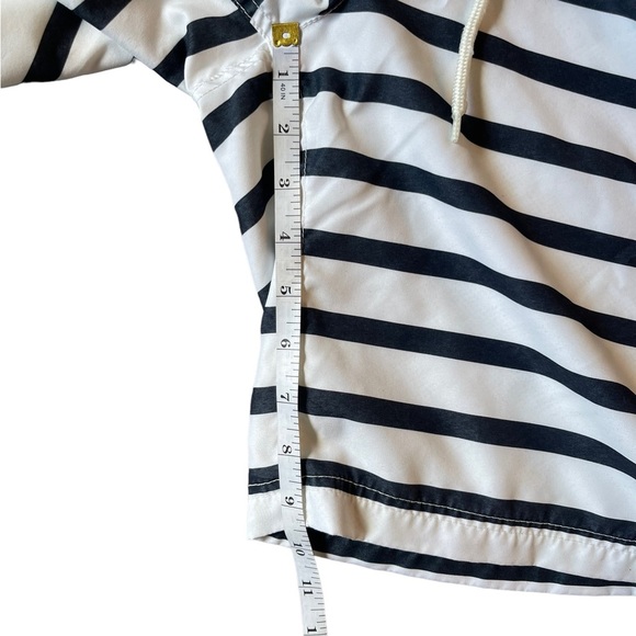 GAP Men’s Yellow Navy Blue Striped Swim Trunks Drawstring Mesh Lined Shorts Lrg - Picture 9 of 13